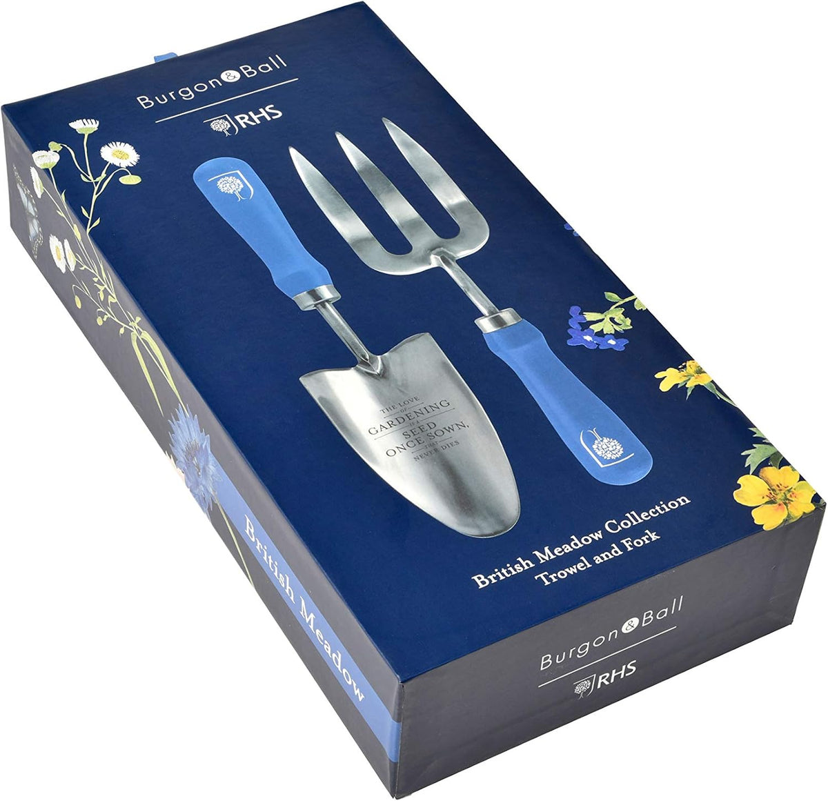 Burgon & Ball British Meadow Trowel & Fork Set