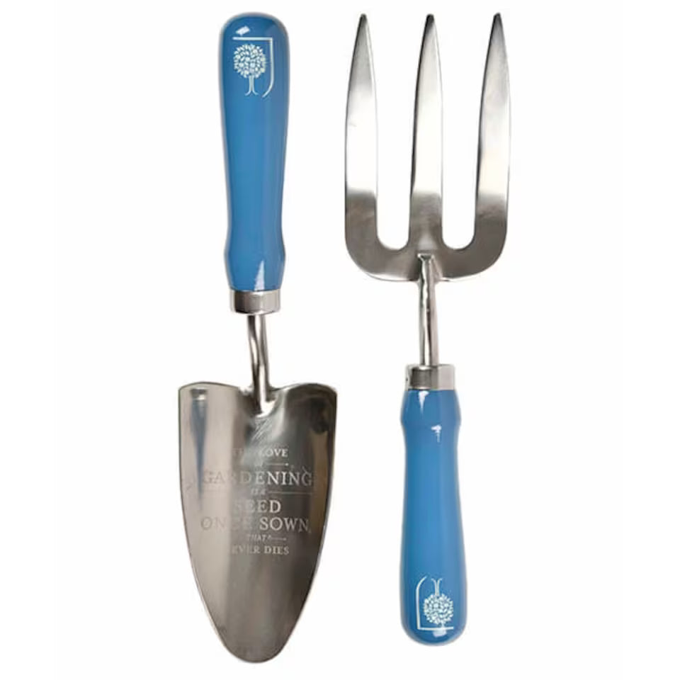 British Meadow trowel and fork set