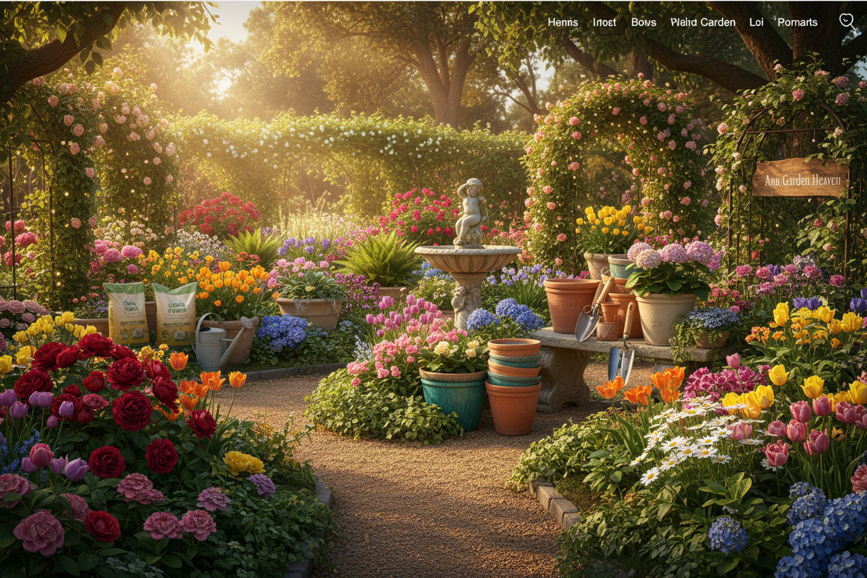 Ann Garden Heaven Hero Banner